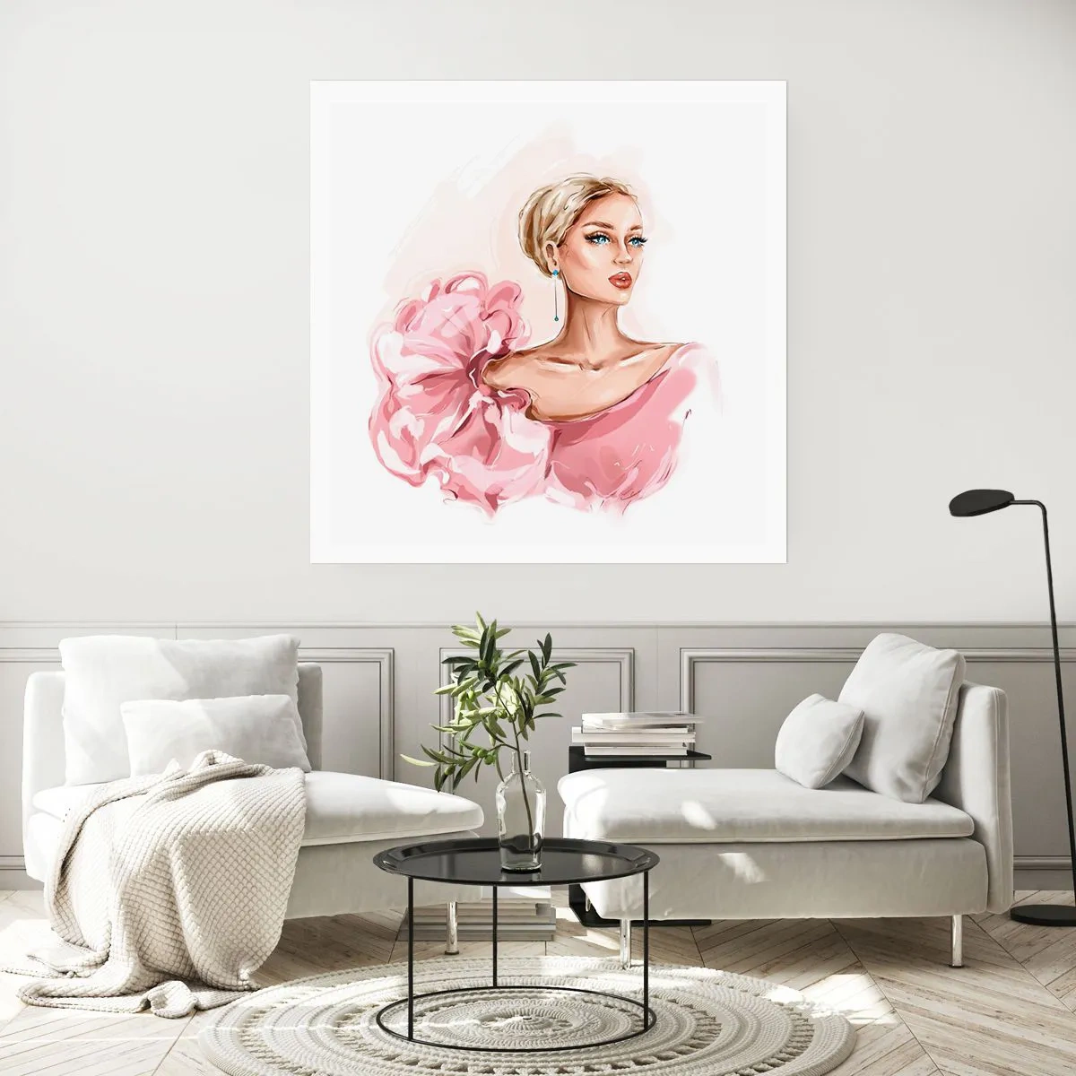 Poster - Wie gemalt ... - 30x30 cm