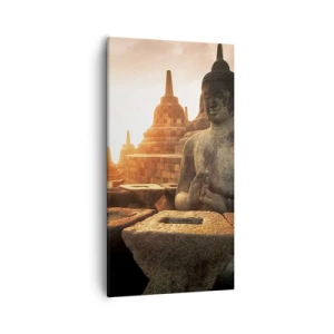 Bild auf Leinwand - Leinwandbild - Wetter der großen Weisheit - 55x100 cm