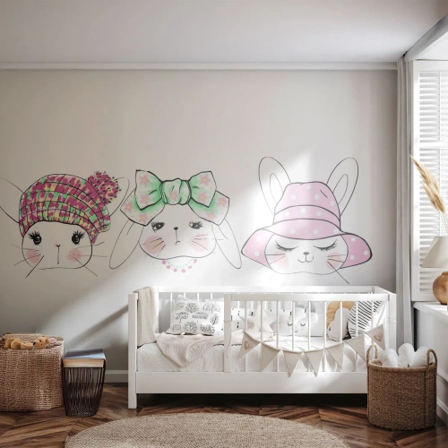 Maßgeschneiderte selbstklebende Fototapete Deluxe Sticker - Nachdenklich, traurig, zufrieden - Für Kinder, Grafik, Illustration