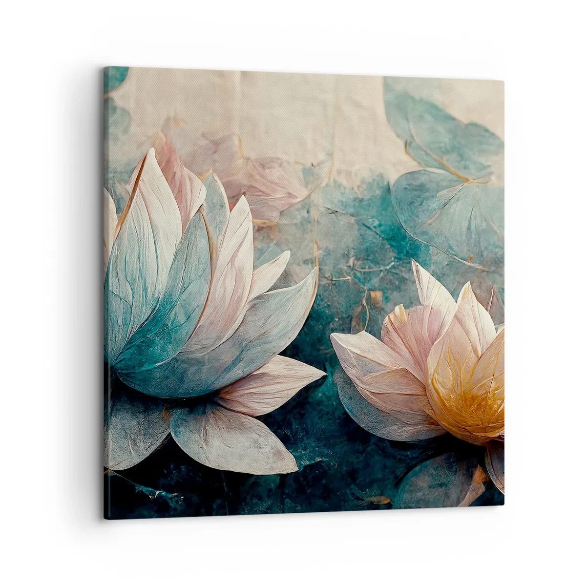 Bild auf Leinwand - Leinwandbild - Seesterne - 50x50 cm