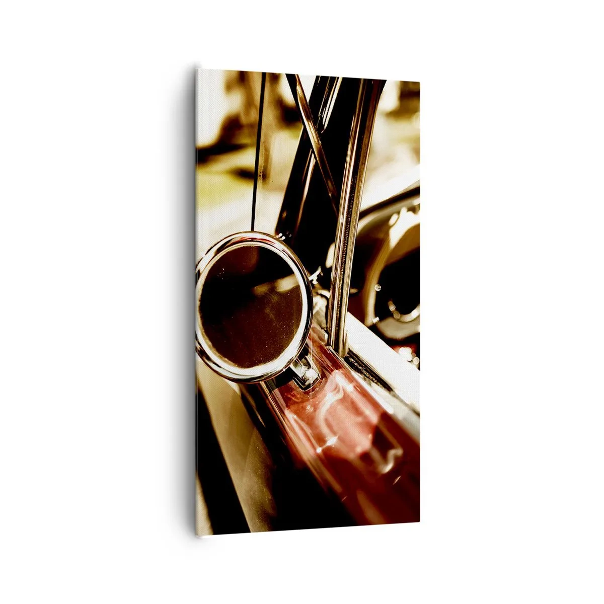 Bild auf Leinwand - Leinwandbild - Ein Auto mit Seele - 65x120 cm