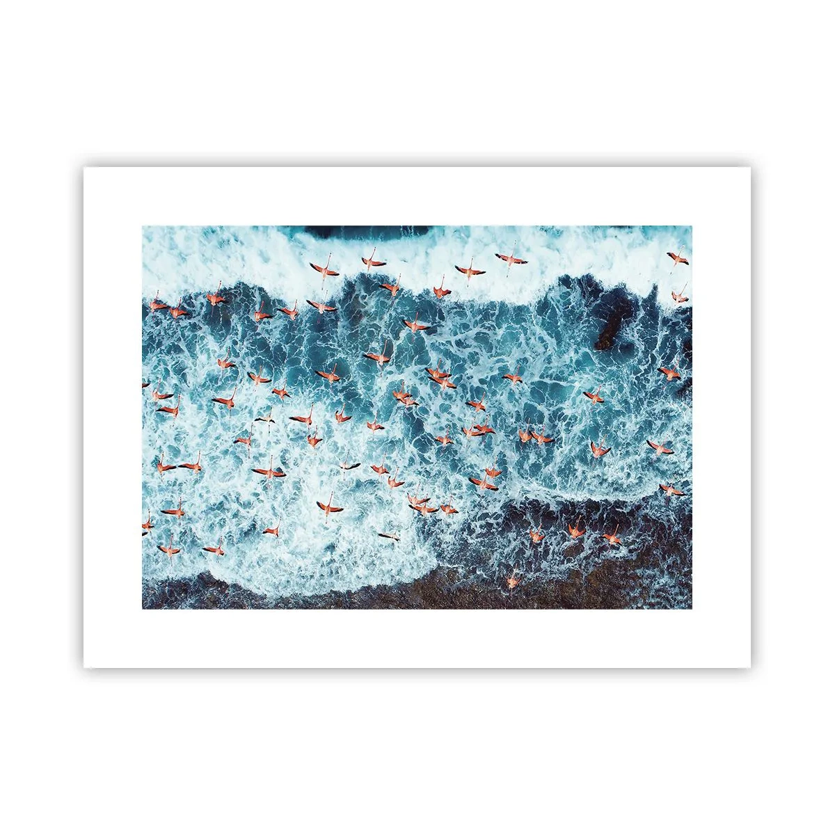 Poster - Die Küstenparade - 40x30 cm