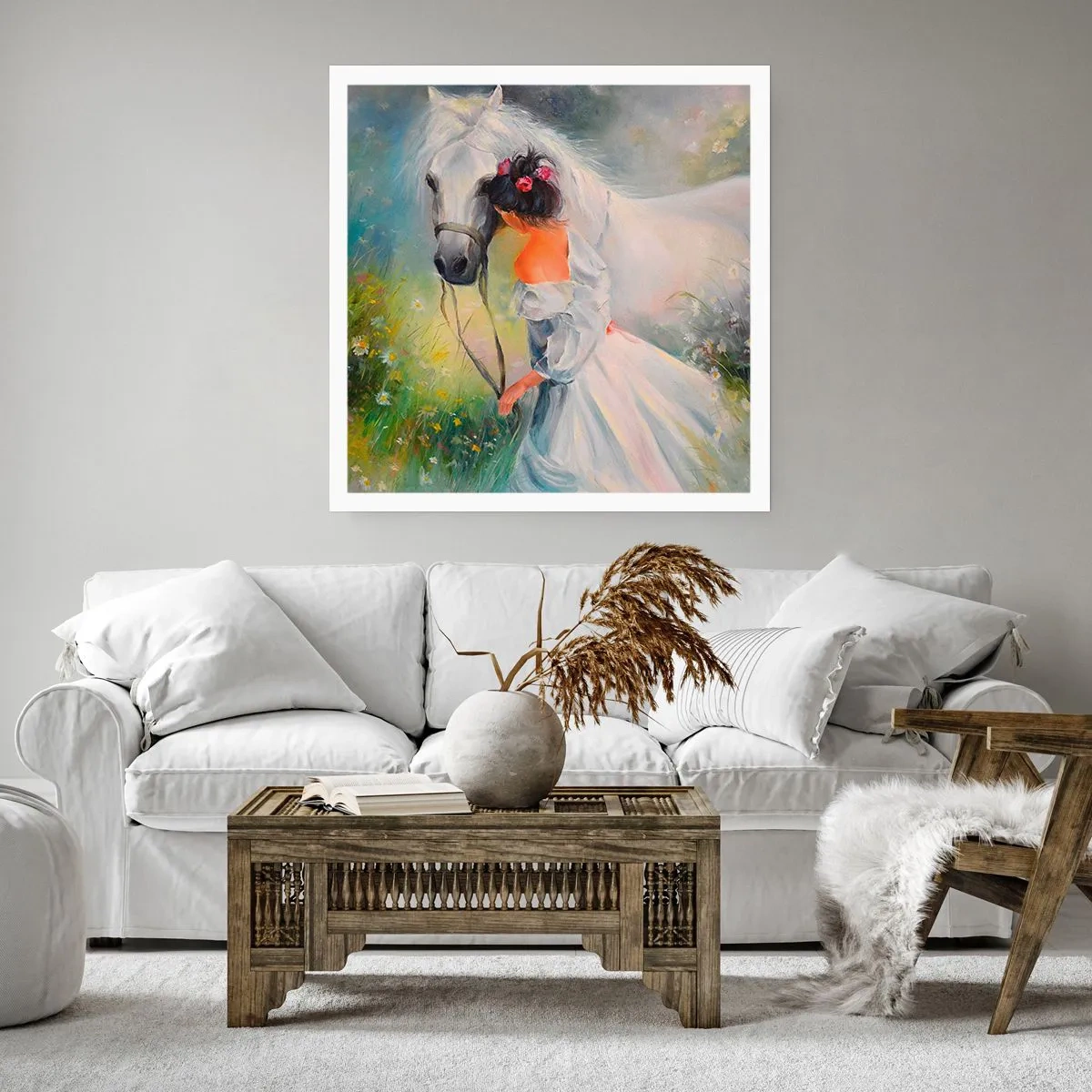 Poster - Wie aus einem schönen Traum - 60x60 cm