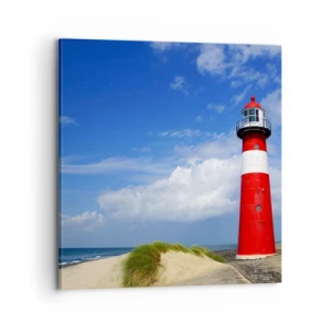 Bild auf Leinwand - Leinwandbild - Traum Einsamkeit - 70x70 cm