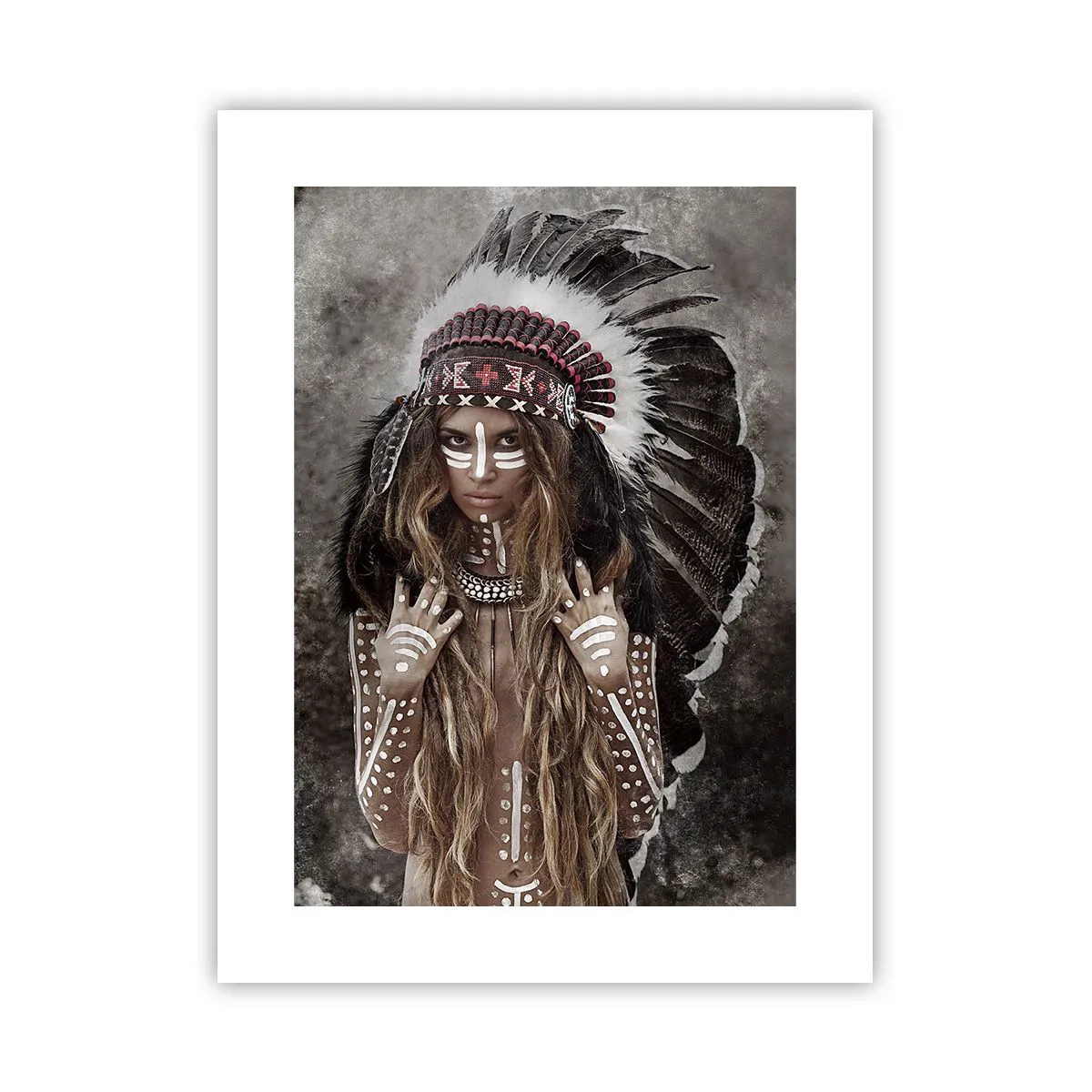 Poster - Das Geheimnis der Stärke des Stammes - 30x40 cm