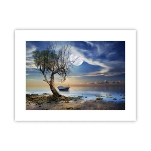 Poster - Ist das das Ende oder der Anfang? - 40x30 cm