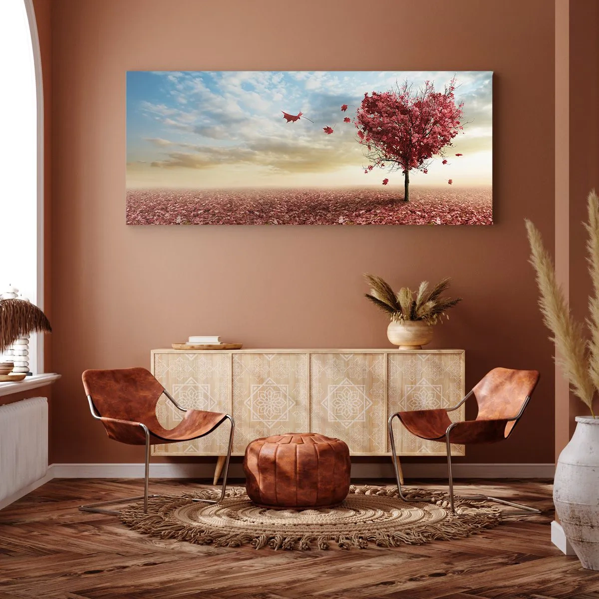 Bild auf Leinwand - Leinwandbild - Verliebe dich auch - 90x30 cm