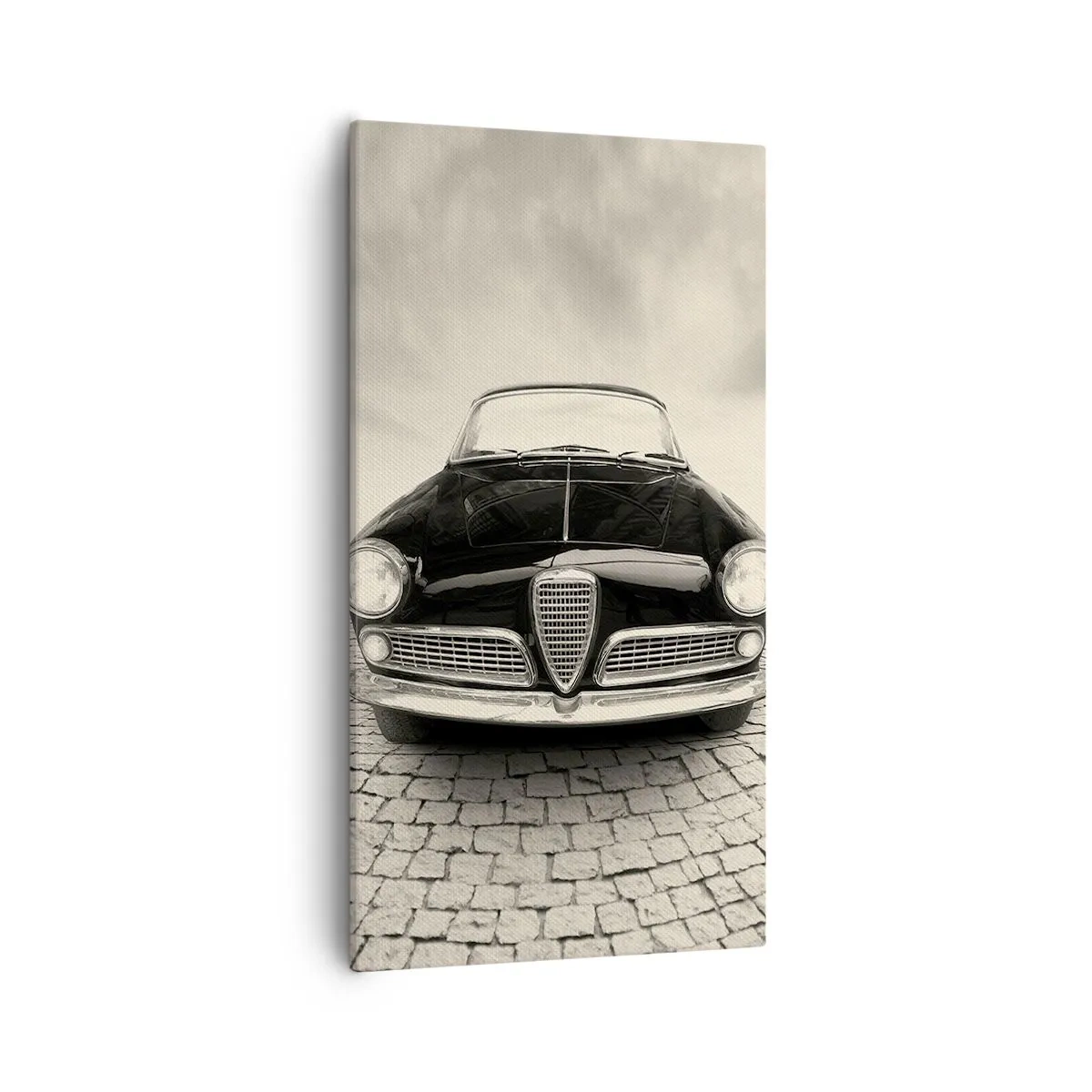 Bild auf Leinwand - Leinwandbild - Man muss mich einfach lieben - 55x100 cm