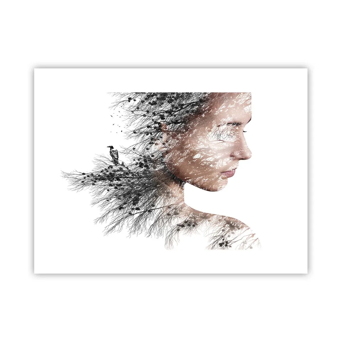 Poster - Der Geist des Waldes - 40x30 cm