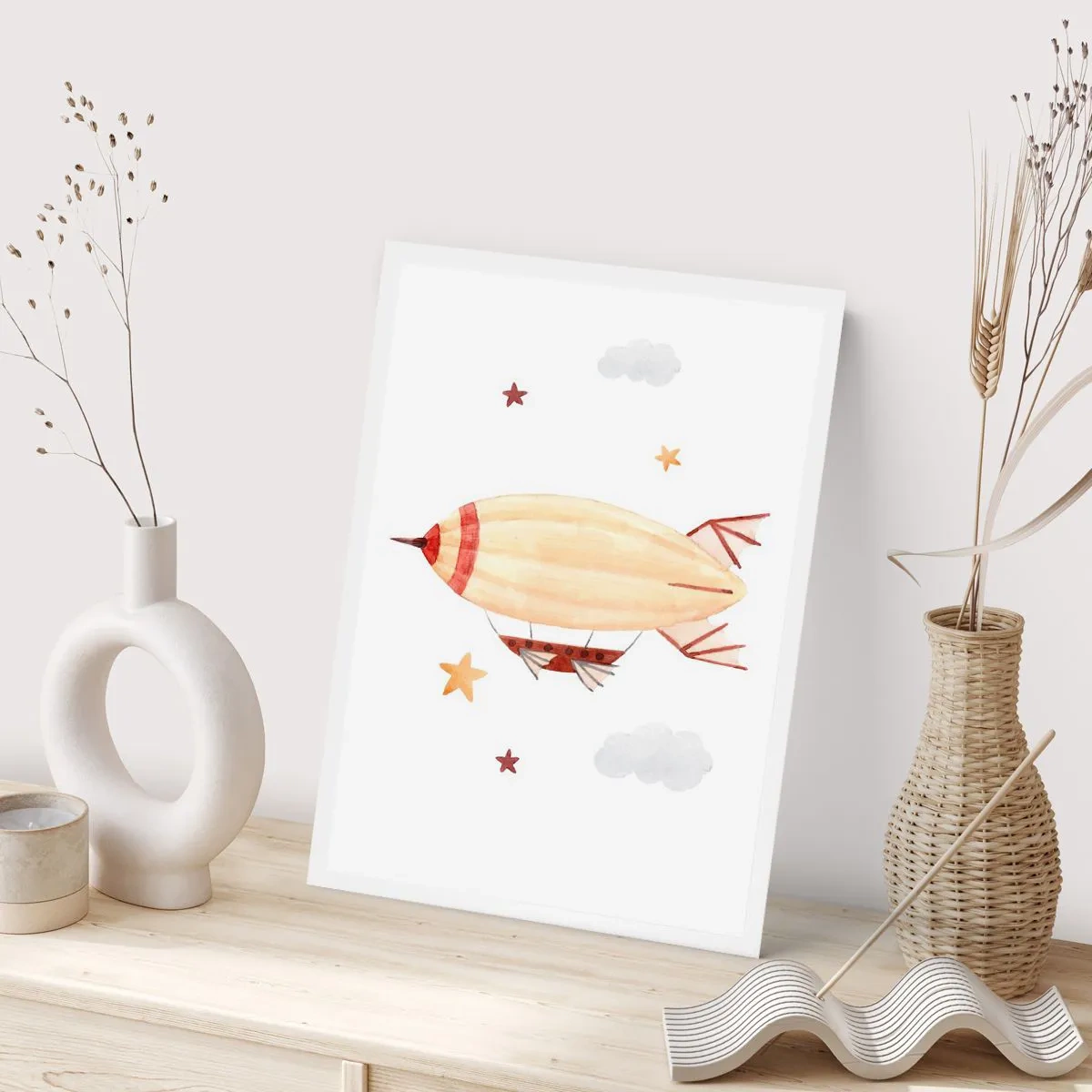 Poster - Luftschiff - 61x91 cm