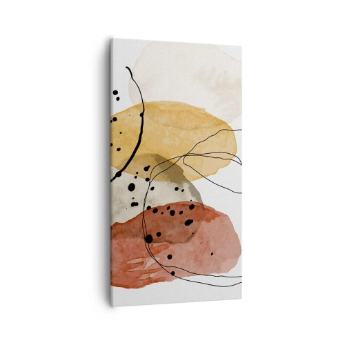 Bild auf Leinwand - Leinwandbild - Wie leichte, transparente Luft - 55x100 cm