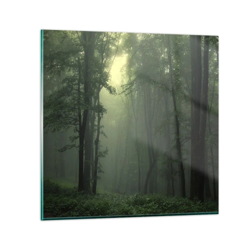 Glasbild - Bild auf glas - Bevor er aufwacht - 30x30 cm