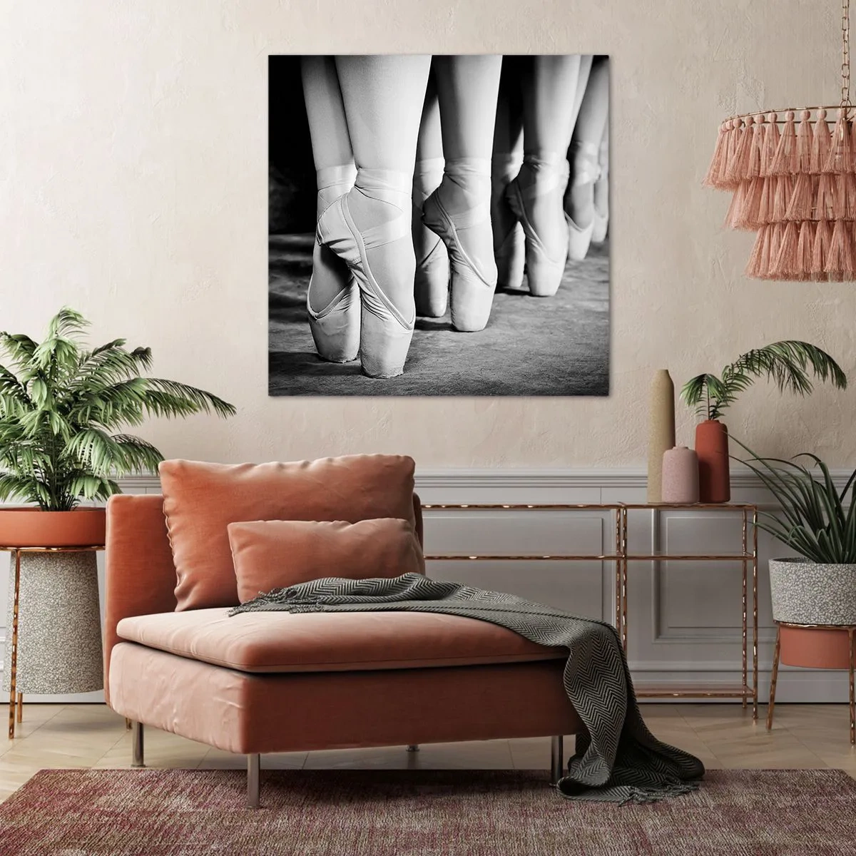 Bild auf Leinwand - Leinwandbild - Gemeinsam, leicht - 30x30 cm