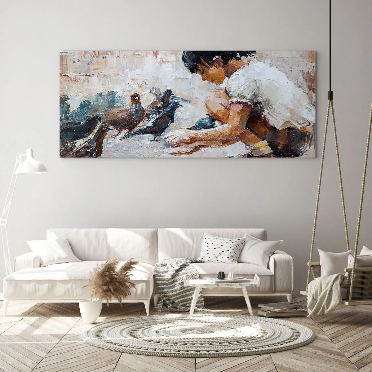 Glasbild - Bild auf glas - Die Kleinen und die Schönsten - 100x40 cm