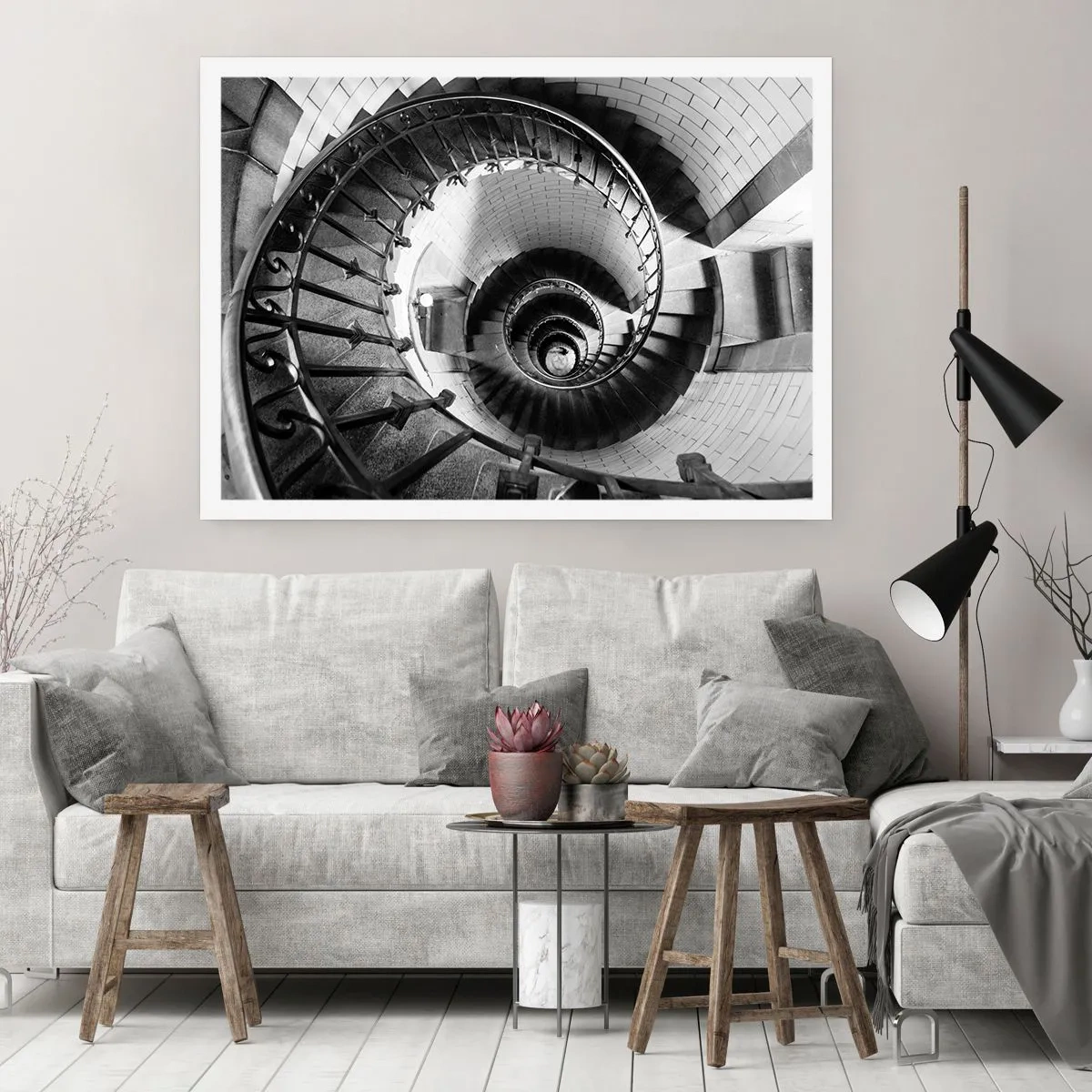 Poster - Höher und höher - 50x40 cm