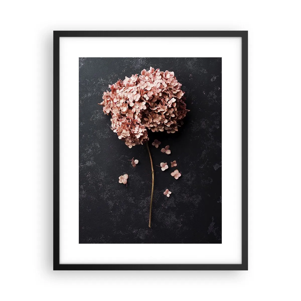 Poster in einem schwarzem Rahmen - Wirklich romantisches Zeichen - 40x50 cm