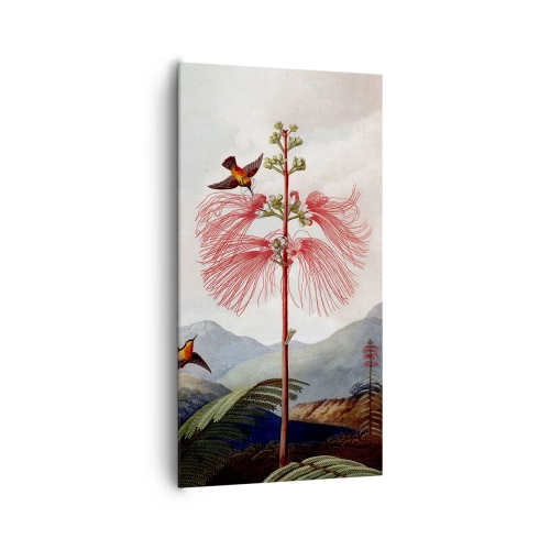 Bild auf Leinwand - Leinwandbild - In einem tropischen Paradies - 65x120 cm