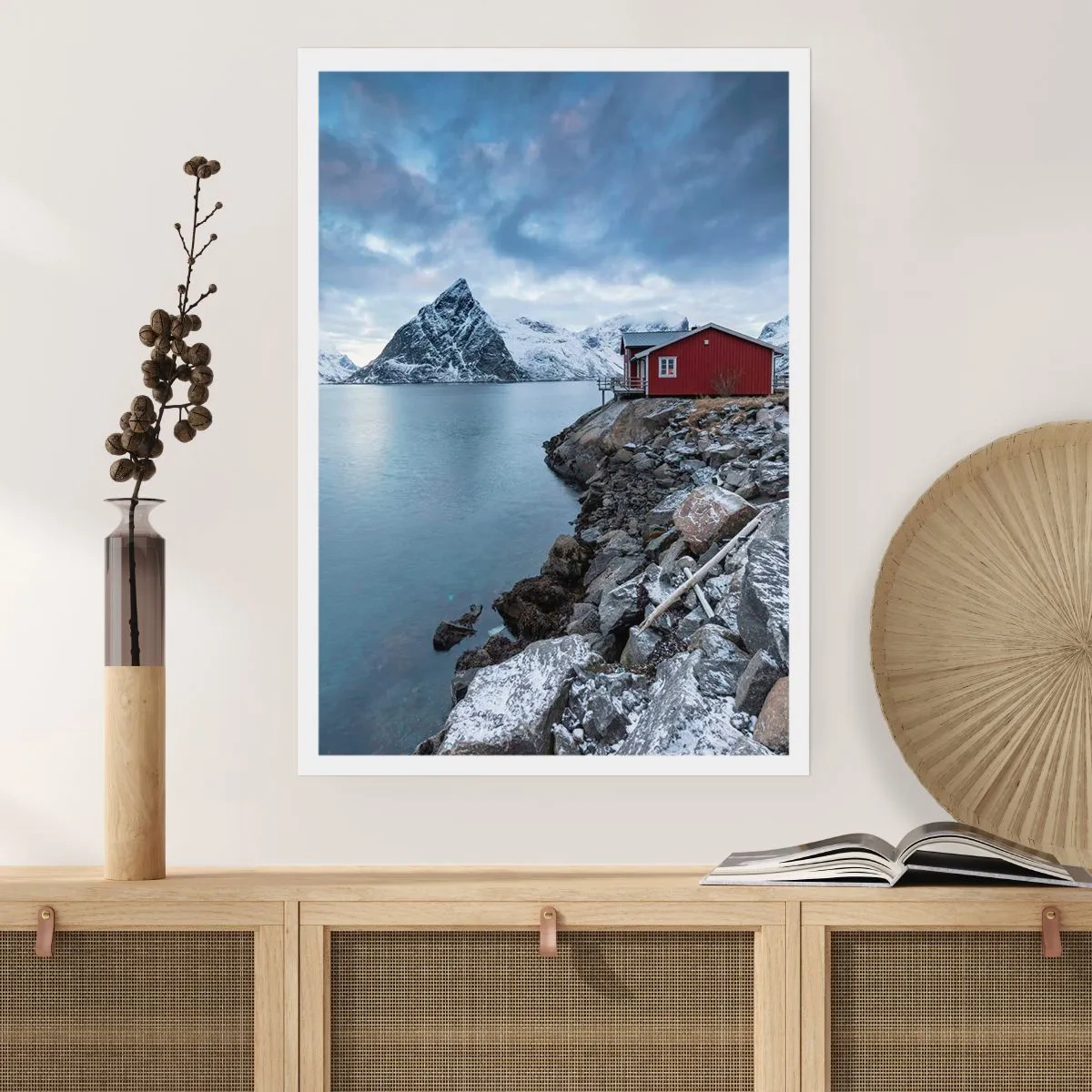 Poster - Skandinavischer Rückzugsort - 30x40 cm