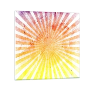 Glasbild - Bild auf glas - Sonnenaufgänge und Sonnenuntergänge - 40x40 cm