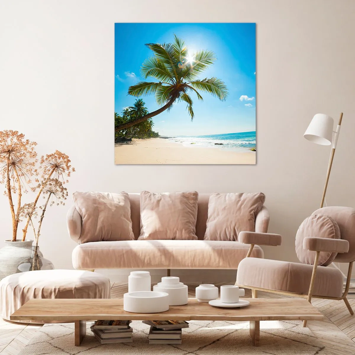 Bild auf Leinwand - Leinwandbild - Niemandem zeigen - 30x30 cm