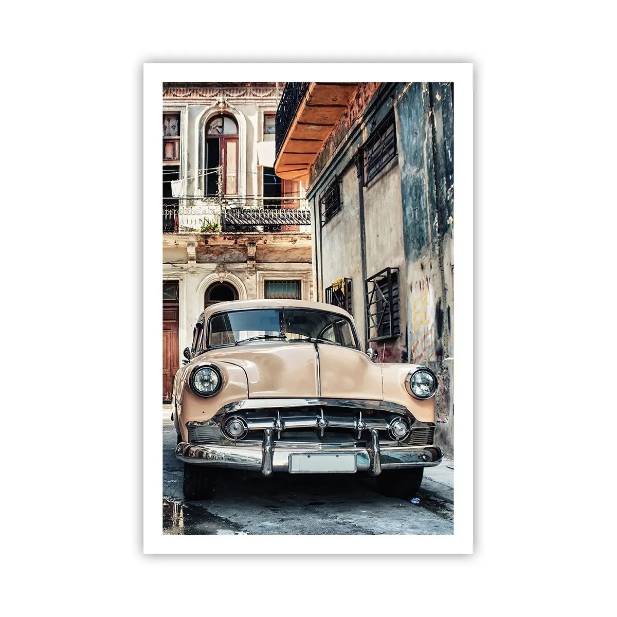 Poster - Die Siesta in Havanna - 61x91 cm