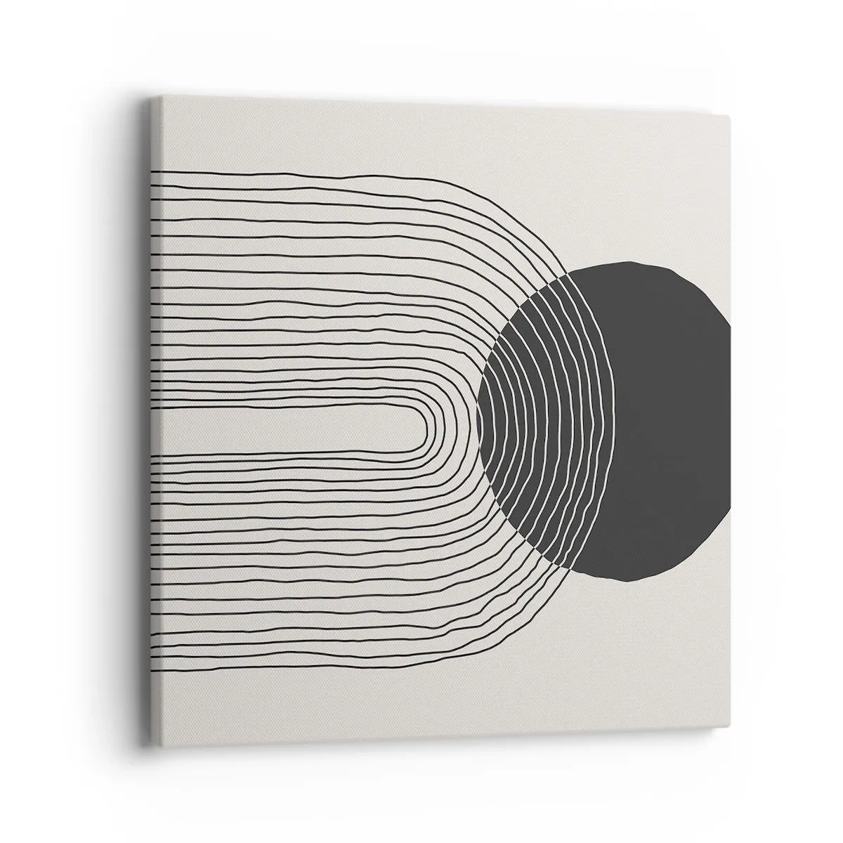 Bild auf Leinwand - Leinwandbild - Zittern und Vertrauen - 40x40 cm