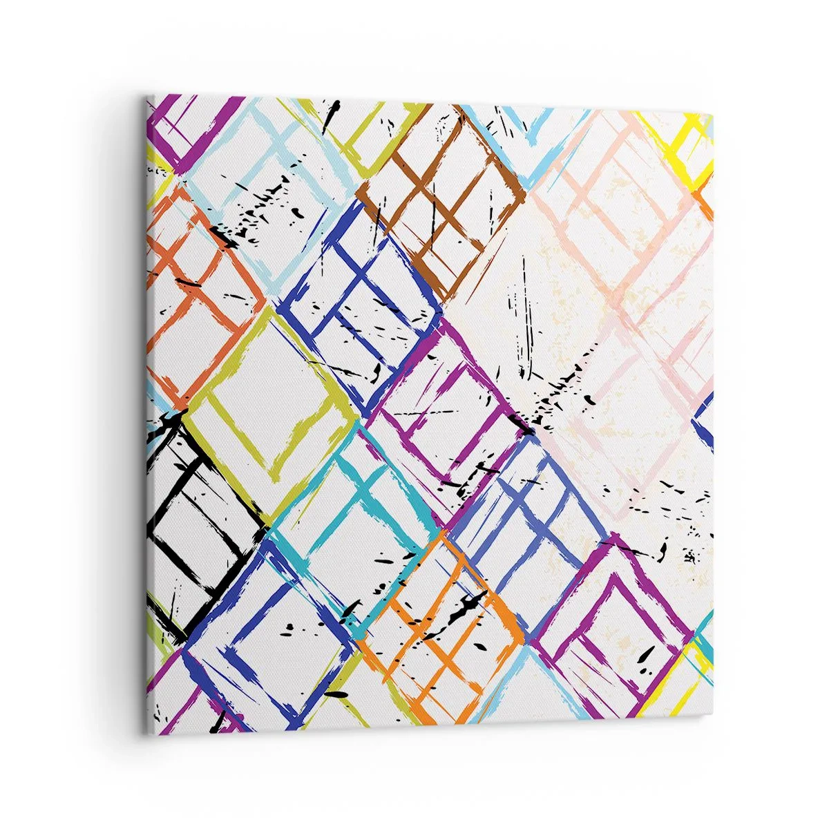 Bild auf Leinwand - Leinwandbild - Zellen zu vermieten - 50x50 cm