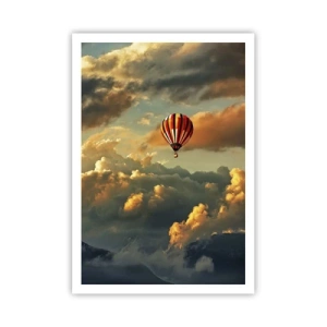 Poster - Ich fliege, weil ich es will - 70x100 cm