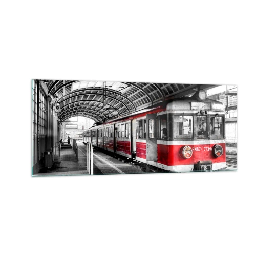 Glasbild - Bild auf glas - Vielleicht ist es eine Reise Ihres Lebens? - 100x40 cm