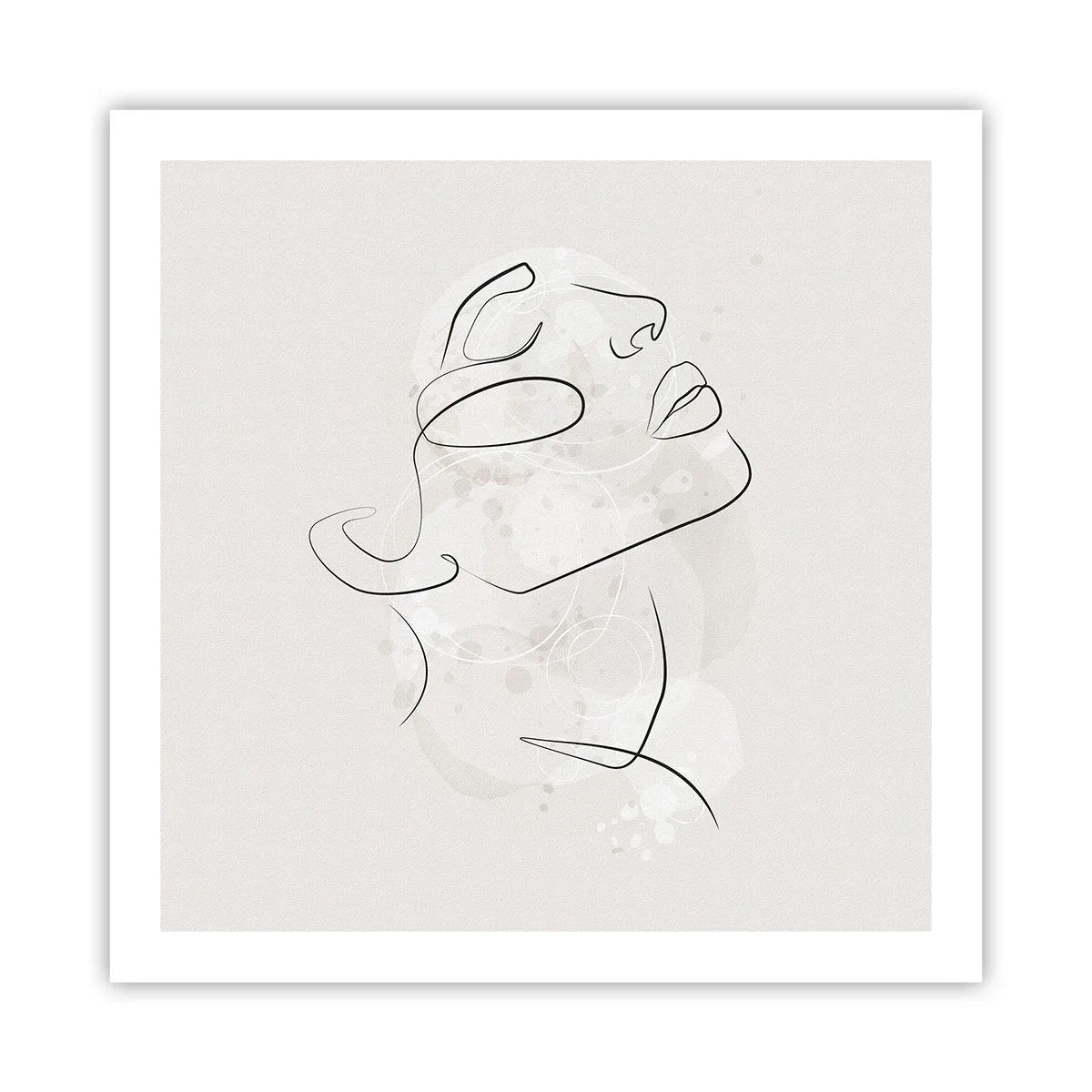 Poster - Die Umrisse eines Traums - 60x60 cm