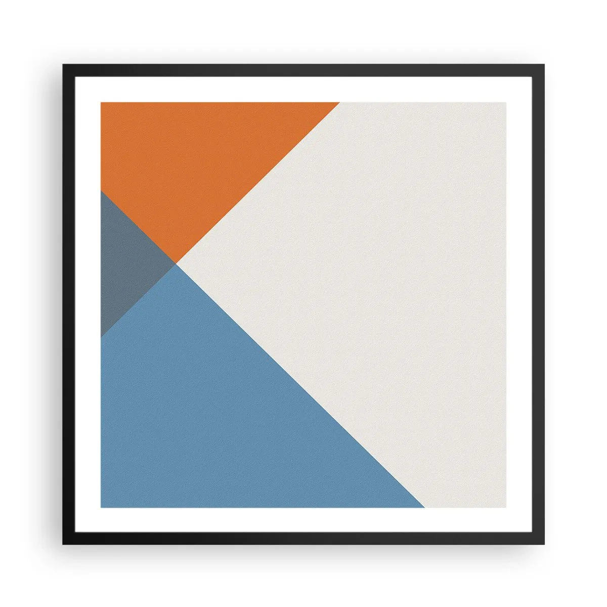 Poster in einem schwarzem Rahmen - In einem Winkel… - 60x60 cm