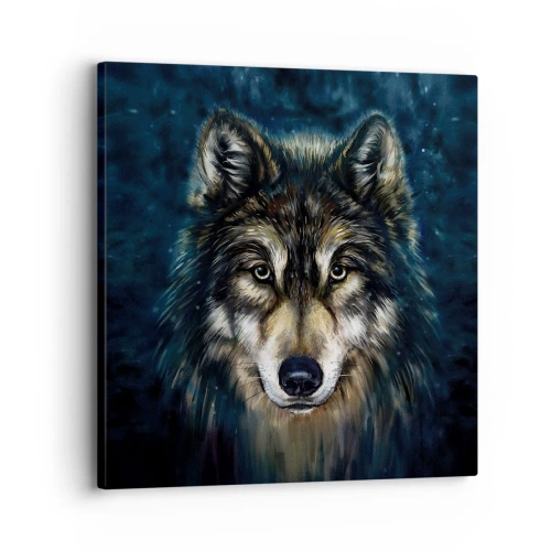 Bild auf Leinwand - Leinwandbild - Alpha? Und Omega - 30x30 cm