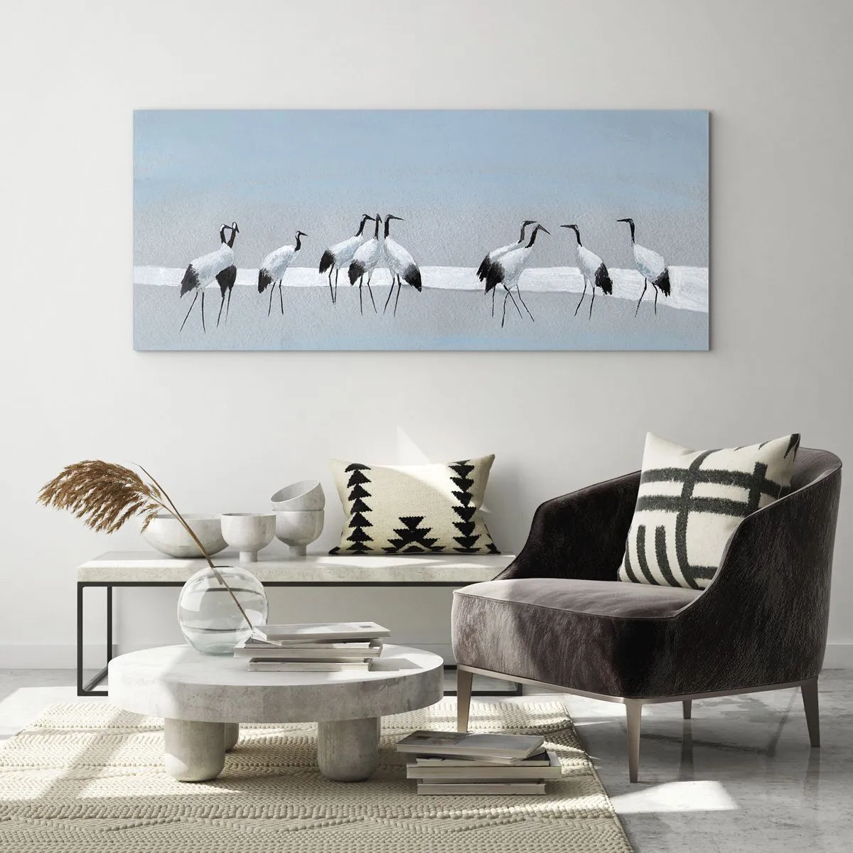 Glasbild - Bild auf glas - Nach einem heißen Tag - 90x30 cm