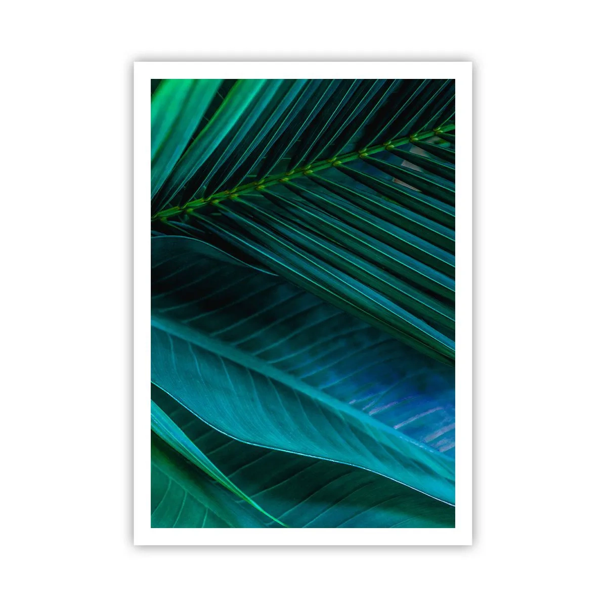 Poster - Die Anatomie des Grüns - 70x100 cm