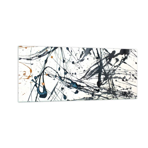 Glasbild - Bild auf glas - Sinn machen oder keinen Sinn machen? - 100x40 cm