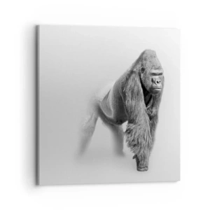 Bild auf Leinwand - Leinwandbild - Zuversichtlich in seiner Stärke - 70x70 cm