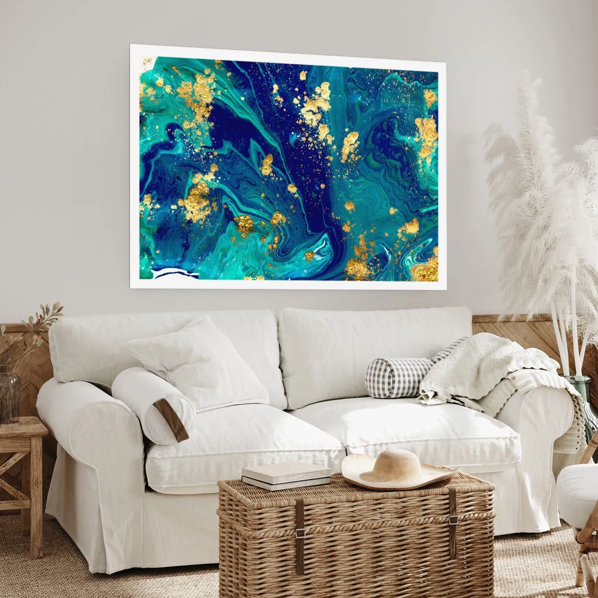 Poster - Die Blütenblätter der Sonne - 91x61 cm