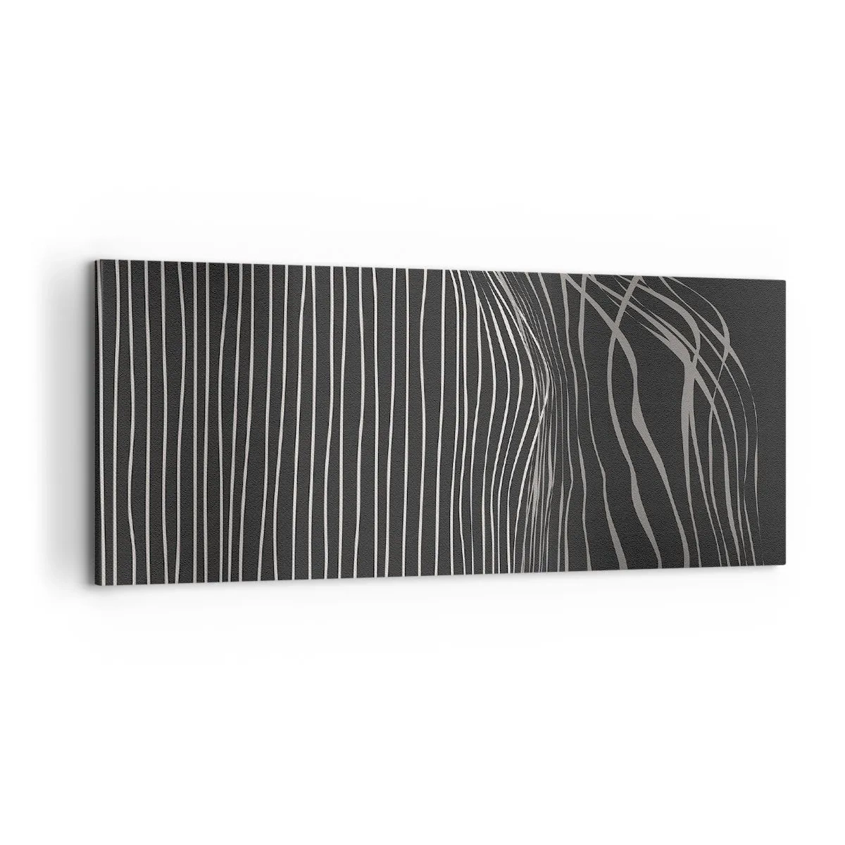 Bild auf Leinwand - Leinwandbild - Rhythmus und Akzent - 100x40 cm