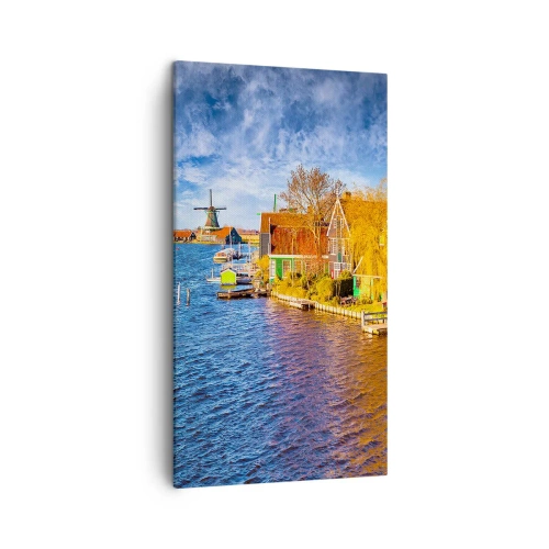 Bild auf Leinwand - Leinwandbild - Seit Jahrhunderten keine Veränderung - 45x80 cm