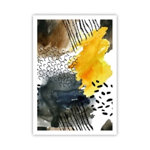 Poster - Ein Treffen der Elemente der Natur - 70x100 cm