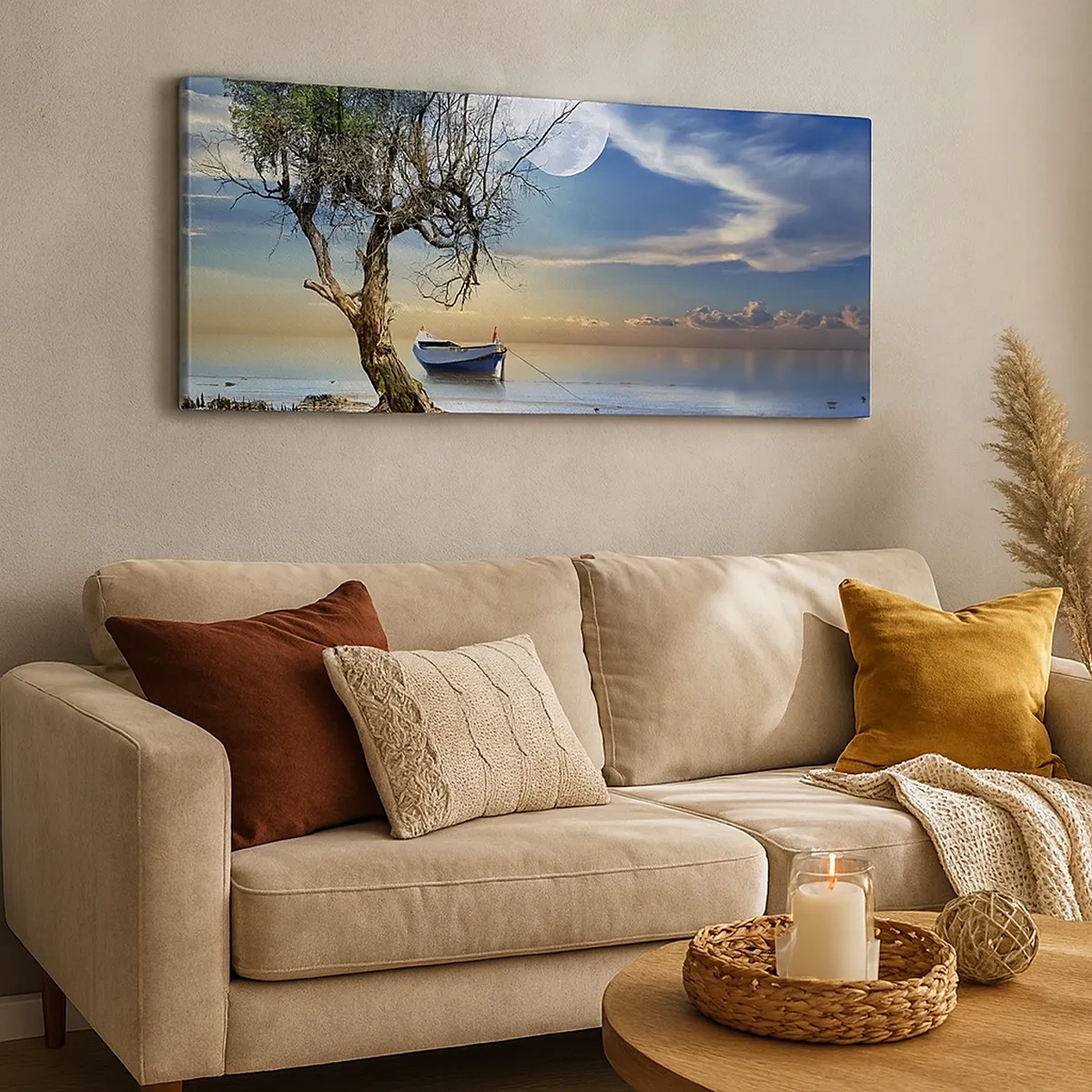 Bild auf Leinwand - Leinwandbild - Ist das das Ende oder der Anfang? - 30x30 cm