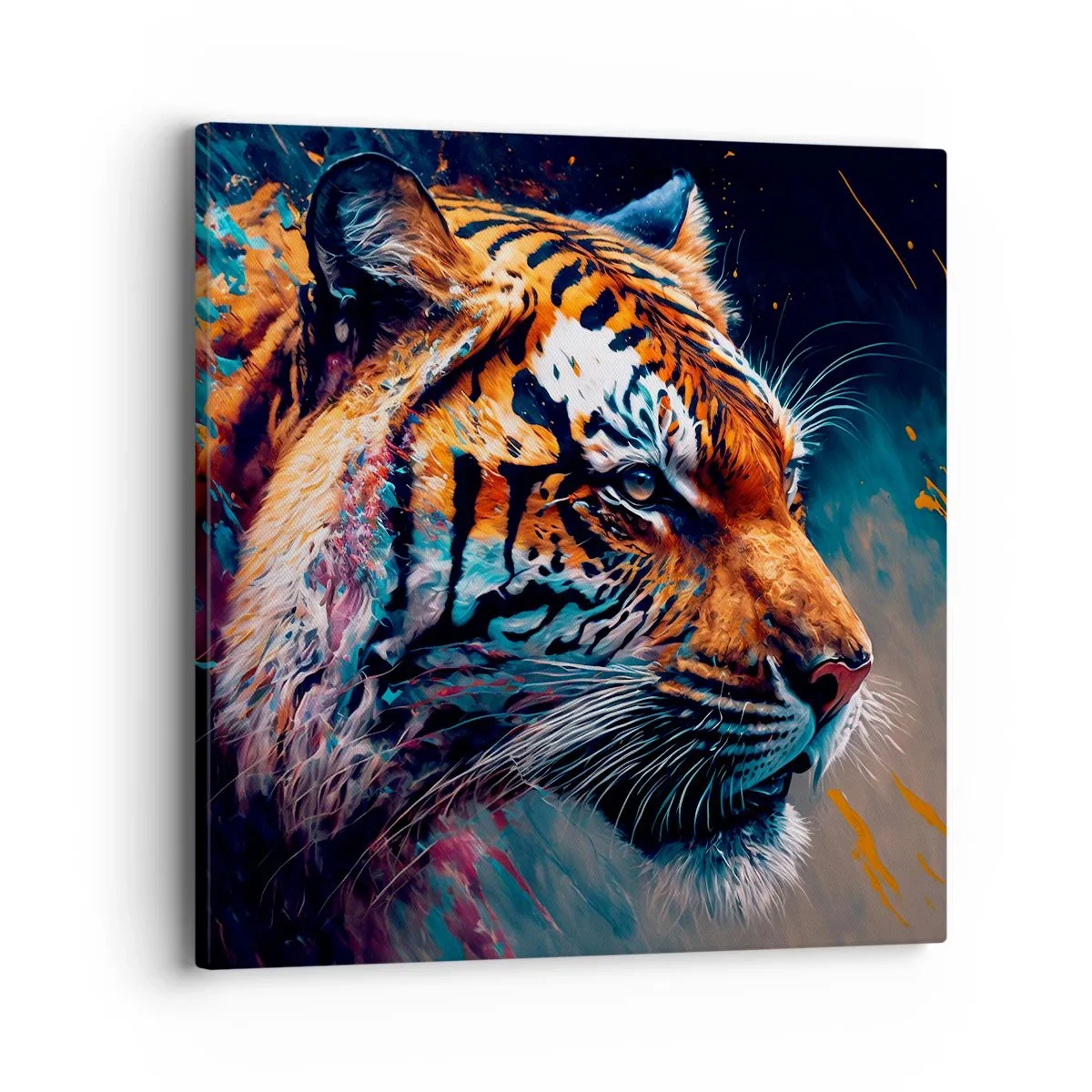 Bild auf Leinwand - Leinwandbild - Wilde Schönheit - 40x40 cm