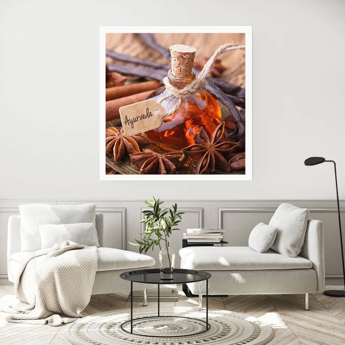 Poster - Zur Einheit von Körper und Geist - 60x60 cm
