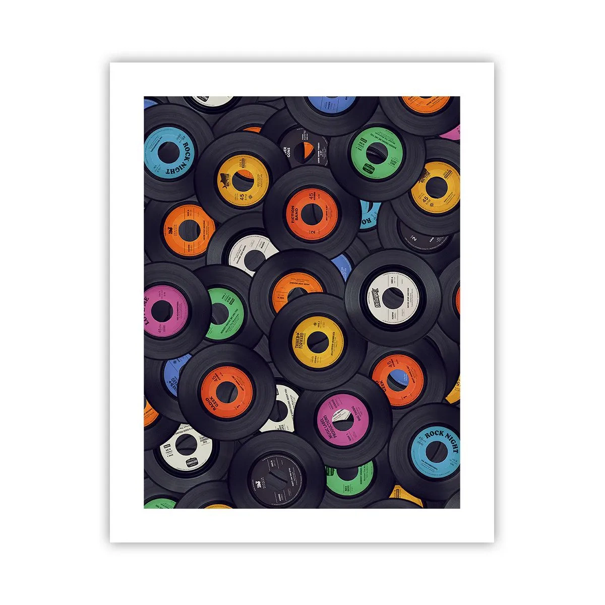 Poster - Farben der Klassiker - 40x50 cm