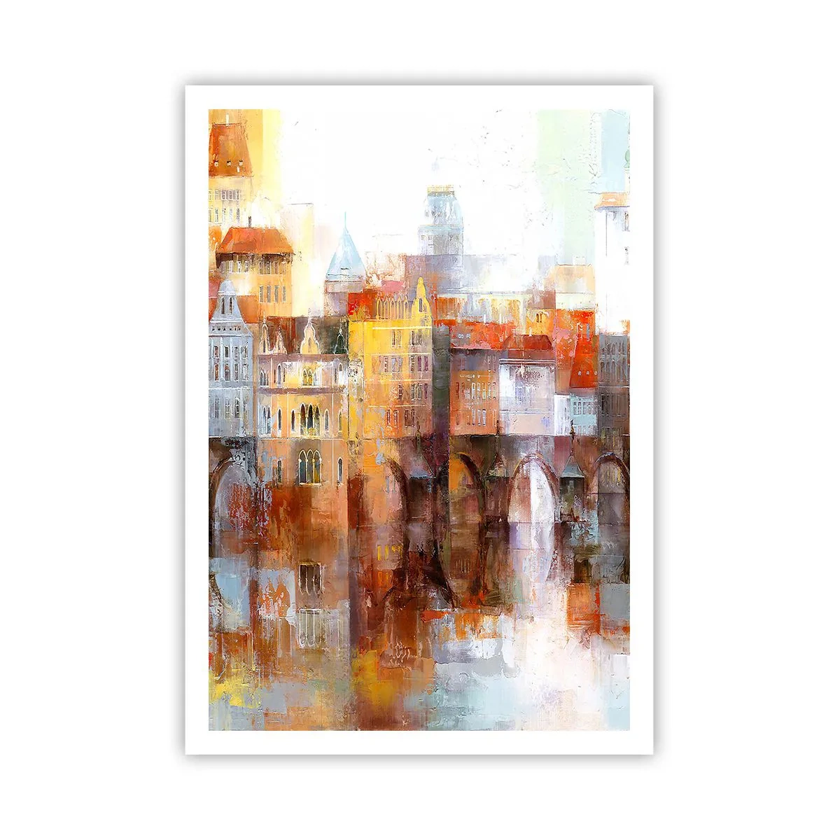 Poster - Schön ist es auch unter der Brücke - 70x100 cm