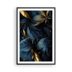 Poster in einem schwarzem Rahmen - Mit Gold gefüttert - 61x91 cm