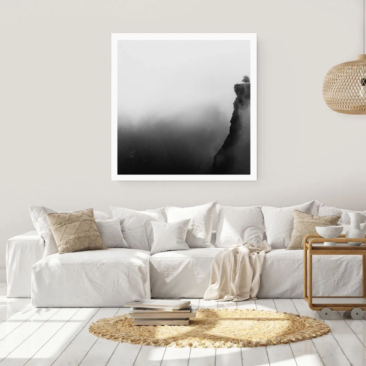 Poster - Am Rande der Welt - 60x60 cm