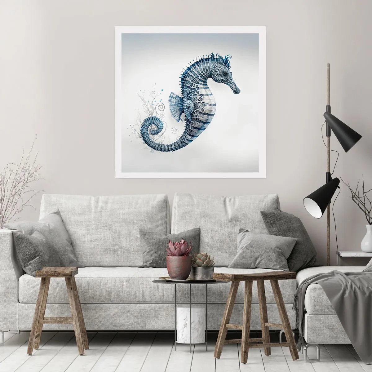 Poster - Subtiler Witz der Natur - 50x50 cm