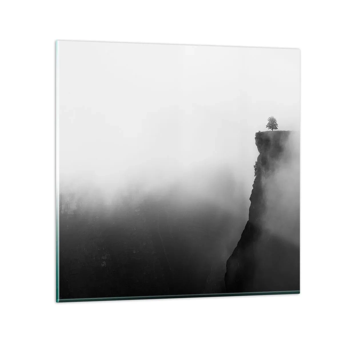 Glasbild - Bild auf glas - Am Rande der Welt - 60x60 cm