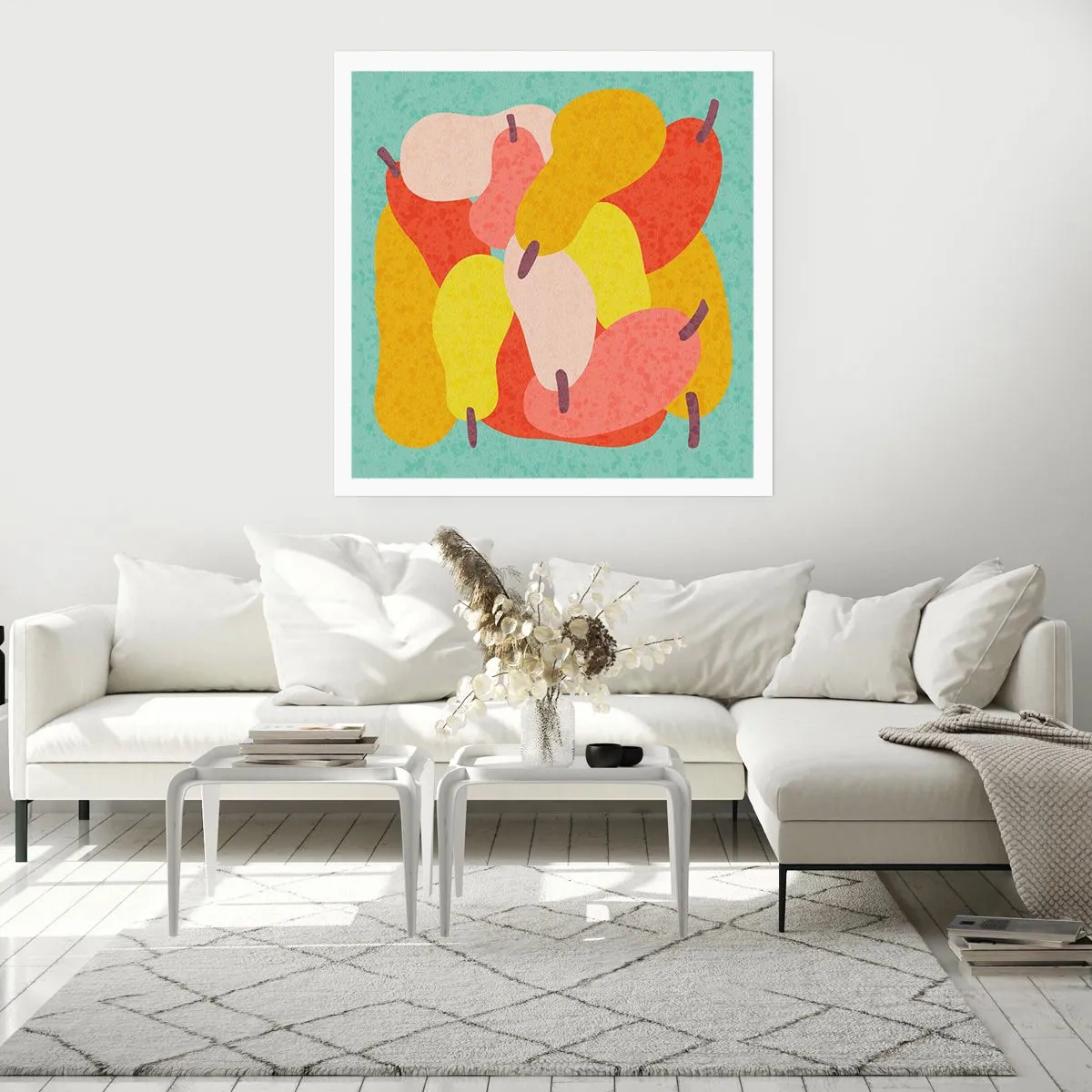 Poster - Probieren Sie die Sommersonne - 40x40 cm